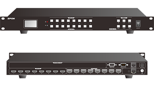 8進(jìn)8出無(wú)縫HDMI矩陣